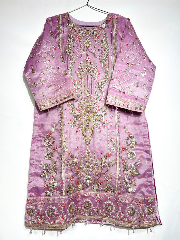 SOFT VIOLET ORGANZA 3PC