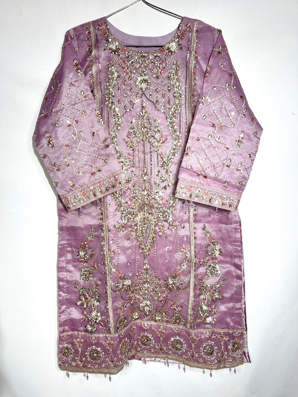 SOFT VIOLET ORGANZA 3PC