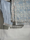 SILVER SKY ORGANZA - 3PC