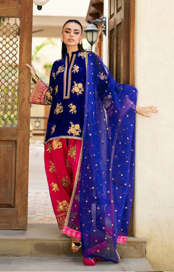 ZAINAB CHOTANI VELVET JIA 3PC