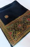 Kashmiri Wool Shawl Black