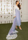 Farida Hassan Light Blue Luxury Lawn Collection Replica