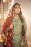 Maria B Pista Exclusive Maysori Gharara Bridal Collection Replica