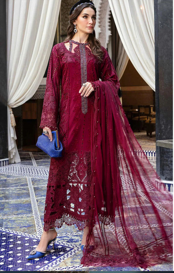 MARIA.B VISCOSE 2502 – MEROON