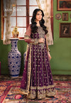 Asim Jofa Purple Net Formal Collection Maxi Replica