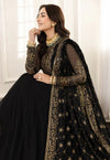 Asim Jofa Black Chiffon Collection Replica