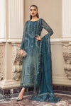 Maria B Seagreen Chiffon Formal Collection Replica