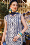 Maria B | White & Blue - Digital Printed Lawn Collection Replica