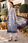 Maria B | White & Blue - Digital Printed Lawn Collection Replica