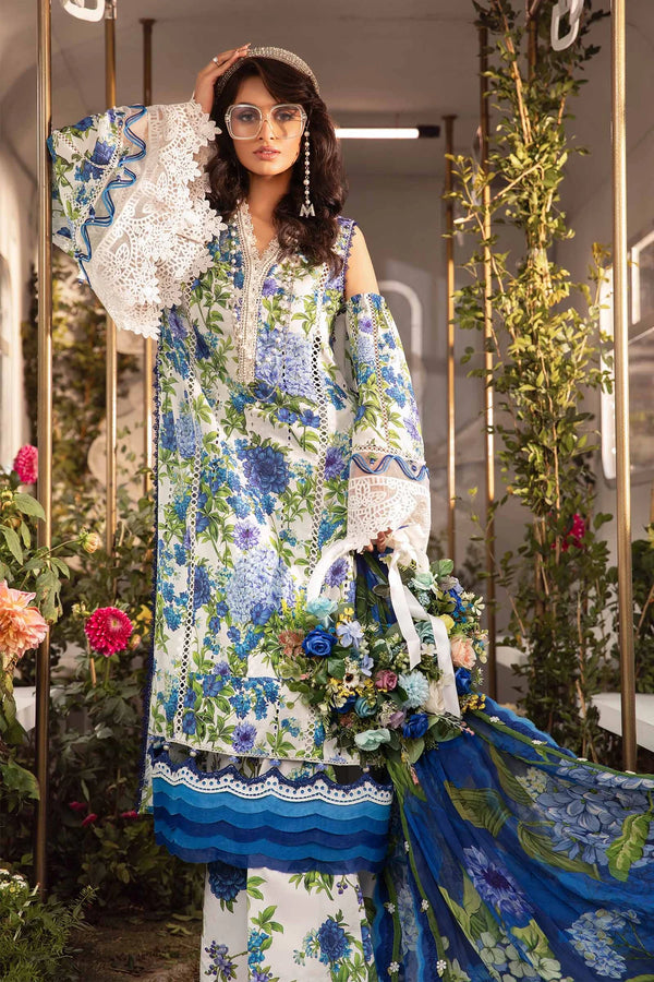 Maria B White Printed Lawn Collection Replica