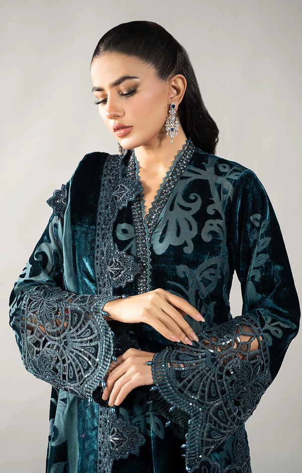 VELVET PALACHI 3PC MB ZINK BLUE