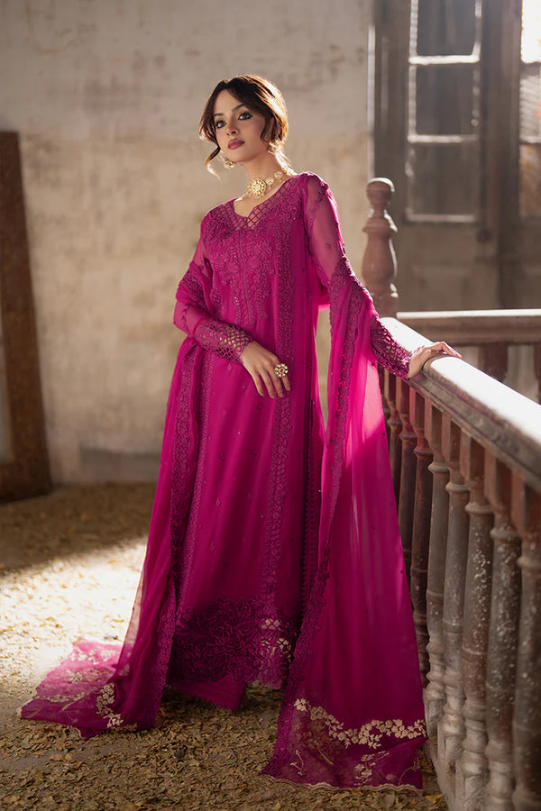 Azure | Magenta - Semi-Pure Chiffon Collection