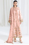 QALAMKAR LAWN SB-01 RINA (Peach)