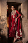Azure| Red - Royal Crimson Chiffon Collection Replica