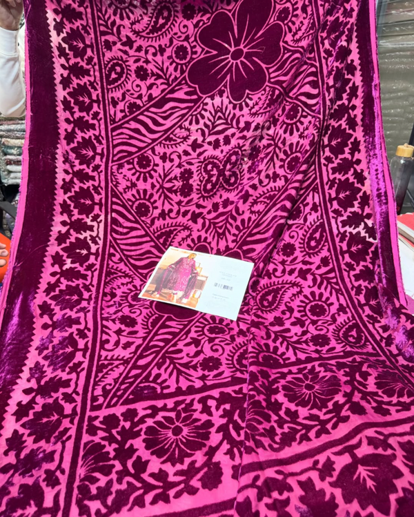 Qalamkar Dhanak SB02 Palachi Shawl – Signature Edition