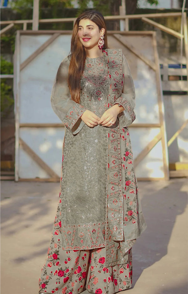 Aneelas Shisha Silk Urwa 3Pc