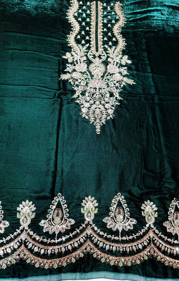 Batik Velvet 3Pc Green