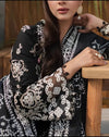 Qalamkar | Black - Luxury Lawn Collection Replica