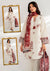 Jazmin White Printed Lawn Collection Replica