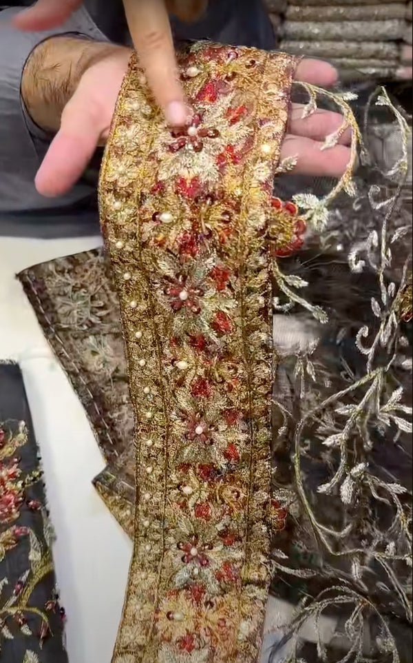 HARIS SHAKEEL RAW SILK SHAYNA