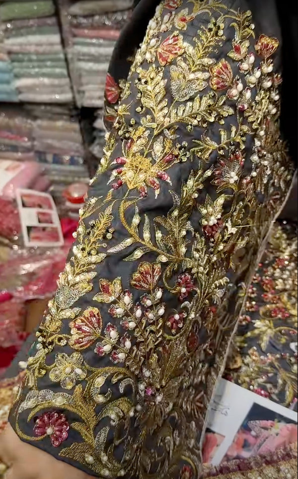 HARIS SHAKEEL RAW SILK SHAYNA