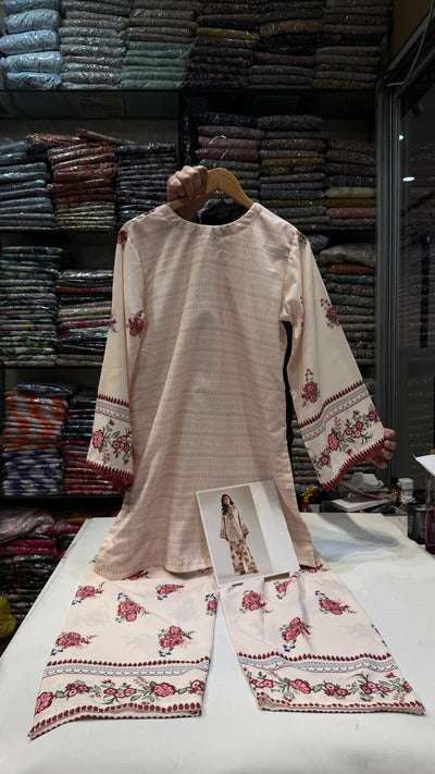 ETHNIC TRIBAL LAWN 2PC