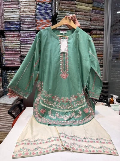 ETHNC KURTA SET ZARIF 2PC