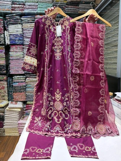 HUSSAIN REHAR RIVIERA RTW 3PC