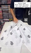 ZARA SHAHJAHAN BLACK & WHITE