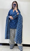 ETHNC AJRAK FARSHI SHALWAR