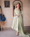 Asim Jofa Embroidered Chiffon Wedding Collection Replica