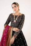 Maria B Black Chiffon Bridal Collection Replica