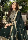 Asim Jofa Green Chiffon Formal Collection Replica