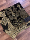 Gulaal Black Velvet Formal Collection Replica