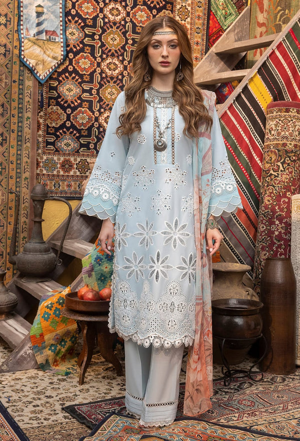 Adan Libas | Sky Blue - Luxury Lawn Collection Replica
