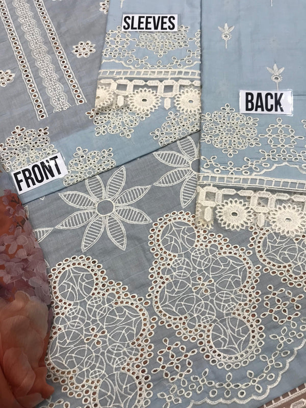 Adan Libas | Sky Blue - Luxury Lawn Collection Replica