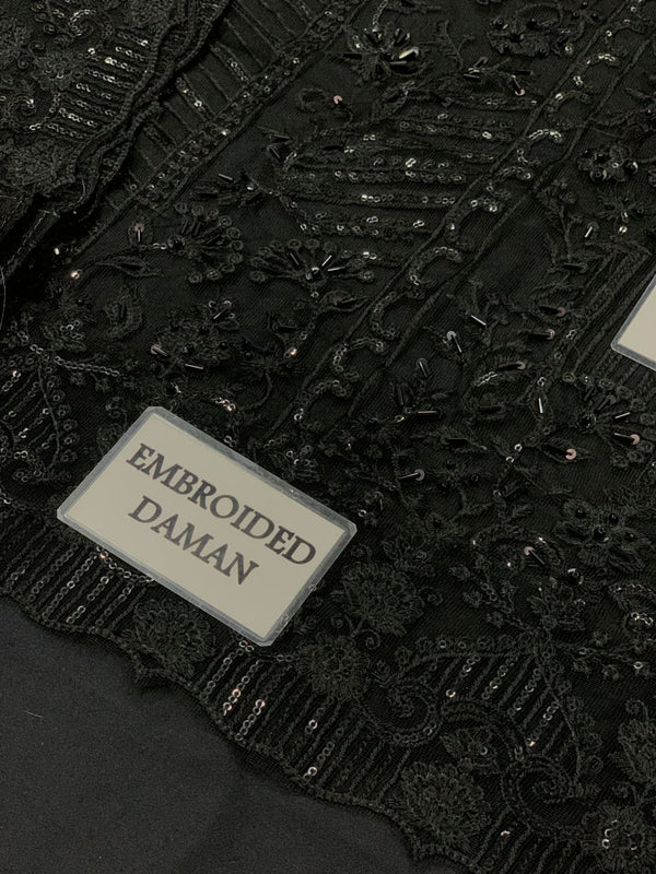 Kanwal Malik | Black - Net Collection Replica