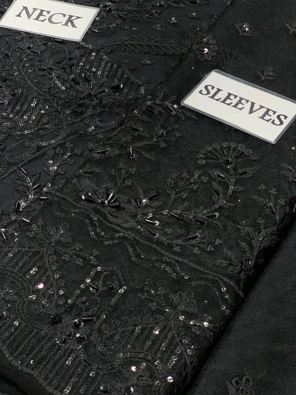 Kanwal Malik | Black - Net Collection Replica