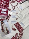Jazmin White Printed Lawn Collection Replica