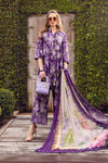 Maria B | Purple - 3 Piece Chikankari Lawn Collection Replica