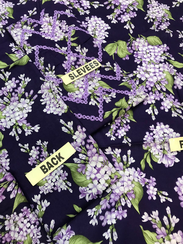 Maria B | Purple - 3 Piece Chikankari Lawn Collection Replica