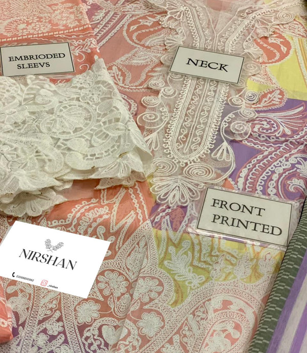 Sana Safinaz | Muzlin - Tie & Dye - Lawn Collection Replica