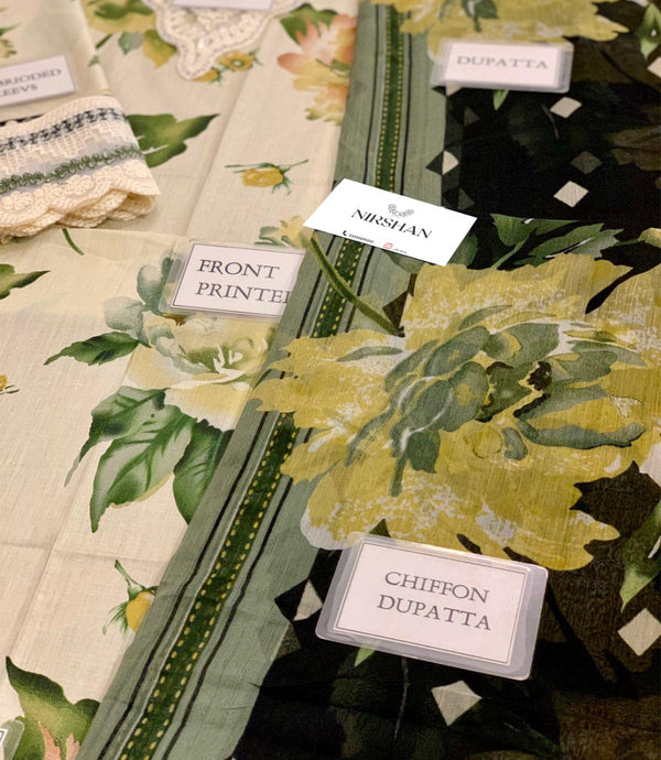 Baroque | Skin - Digital Printed Lawn Collection Replica