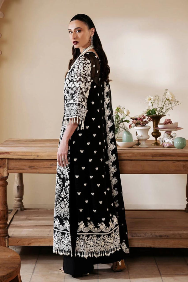 Serene | Black - Luxury Chiffon Collection Replica