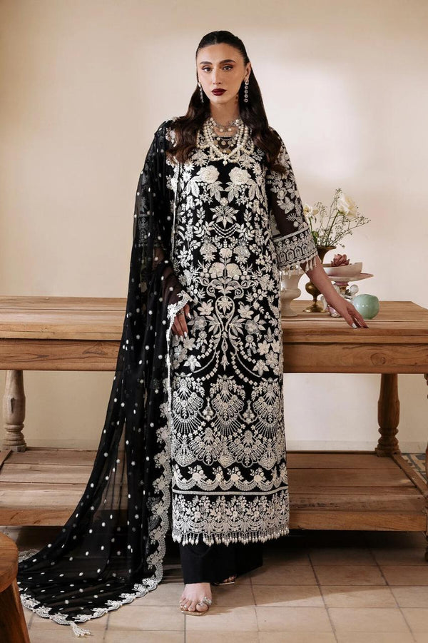 Serene | Black - Luxury Chiffon Collection Replica