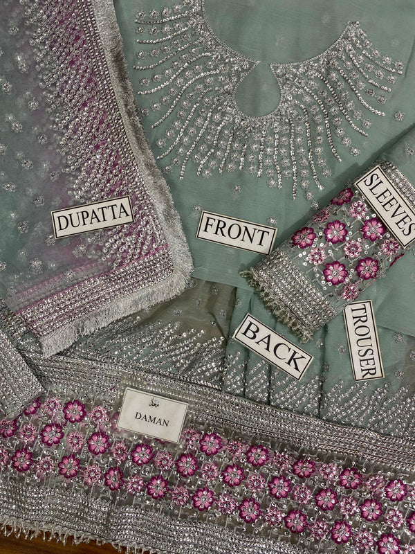 Jazmin | Ice Blue - Maxi Replica