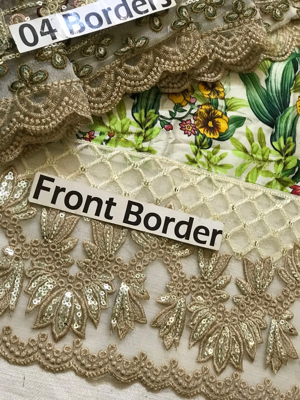 Faiza Saqlain | Ivory - Lawn Collection Replica