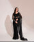 Maria B | Black - Net Saree Collection Replica