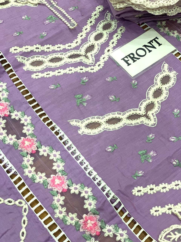 Crimson | Lavender - Lawn Collection Replica