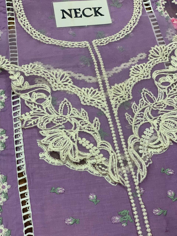 Crimson | Lavender - Lawn Collection Replica